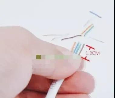 水晶头接线颜色顺序