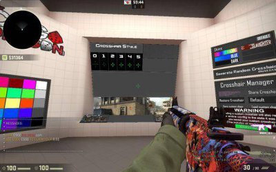 csgo准星指令怎么输入 关于csgo最容易爆头的准星