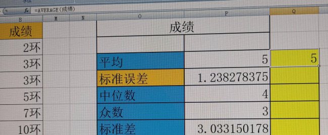 方差公式excel函数