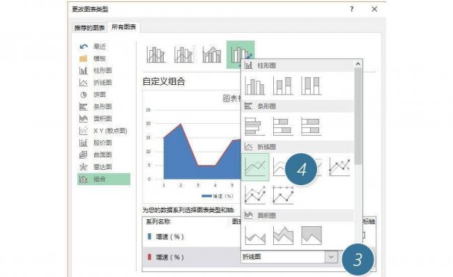 wps如何制作折线图