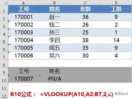 用vlookup匹配不出来怎么回事
