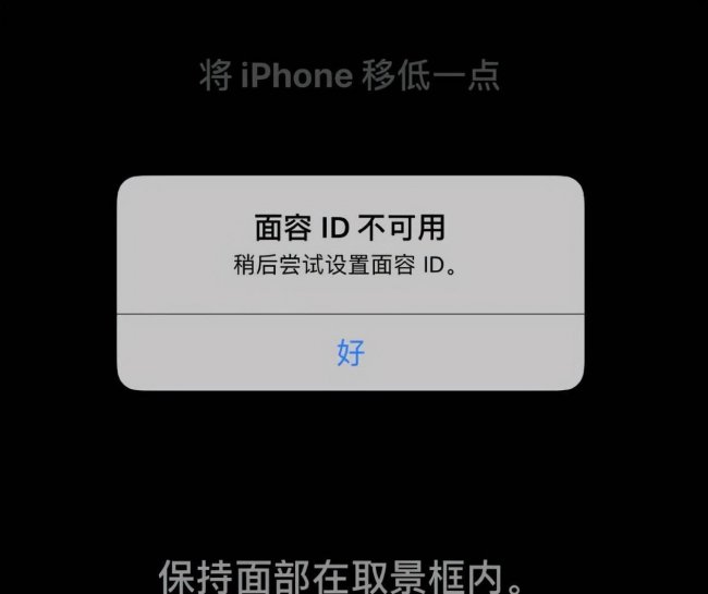 苹果手机面容识别不了是什么原因