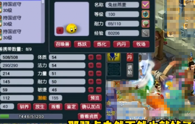 梦幻西游技能顺序怎么看