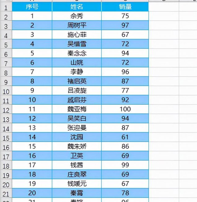 excel快速填充颜色分割