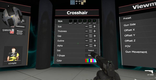 csgo一键左右手互换指令