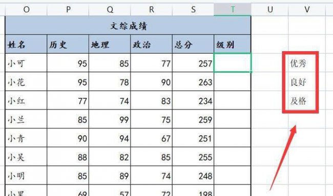 excel快速下拉填充的内容