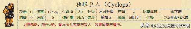 英雄无敌5兵种实力排名
