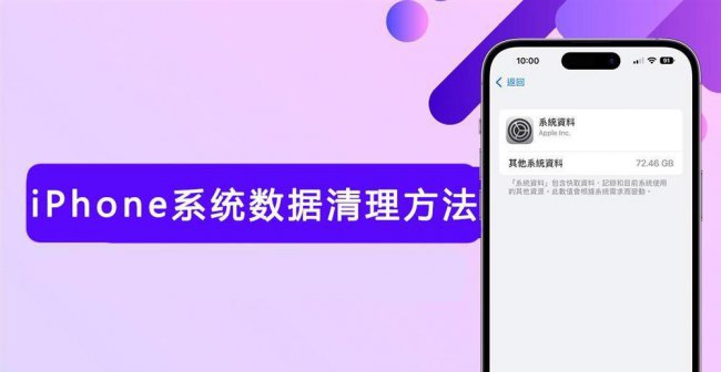 iphone系统占用空间大怎么清理
