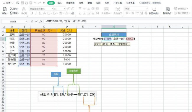 excel表格求和公式怎么操作的
