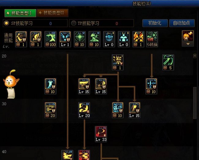 最新dnf剑圣技能加点