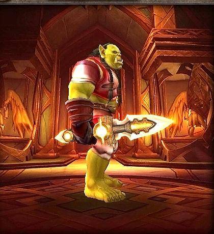 最新wow兽人战士幻化排名