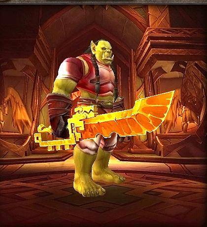 最新wow兽人战士幻化排名