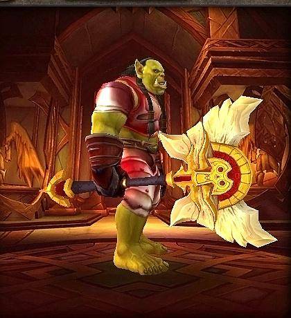 最新wow兽人战士幻化排名
