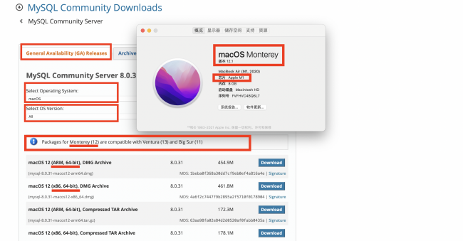 mysql数据库安装包多大