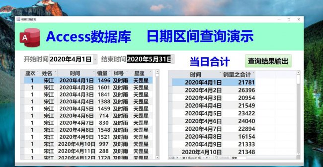 access数据库有什么用处