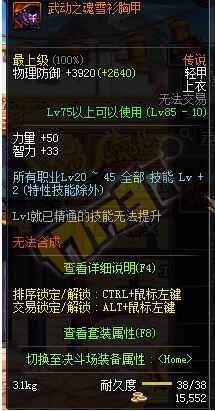 地下城死灵术士穿什么防具