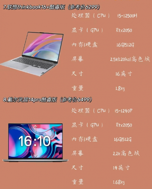 2023性价比高的笔记本推荐