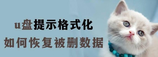 u盘一插上就提示格式化解决办法
