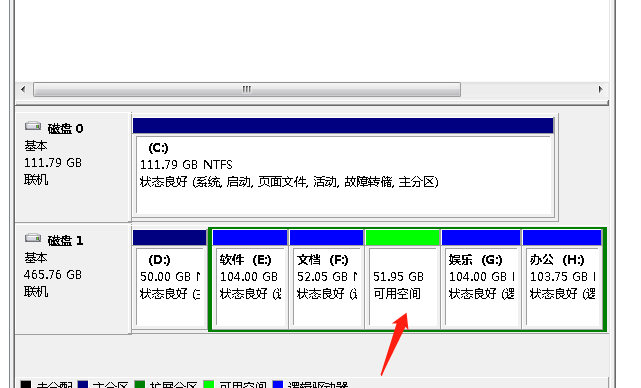 win10如何把d盘空间分给c盘