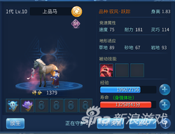 倩女幽魂坐骑五行怎么选