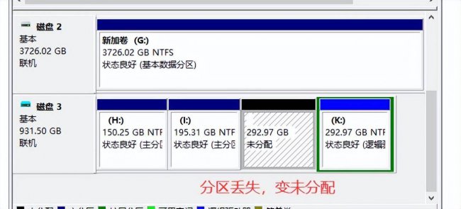 硬盘分区表丢失怎么恢复数据