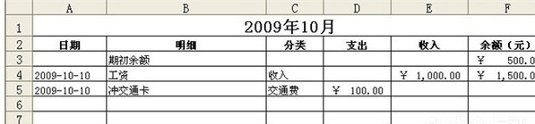 新手怎么做表格教程
