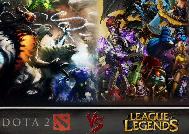 dota和英雄联盟的区别在哪