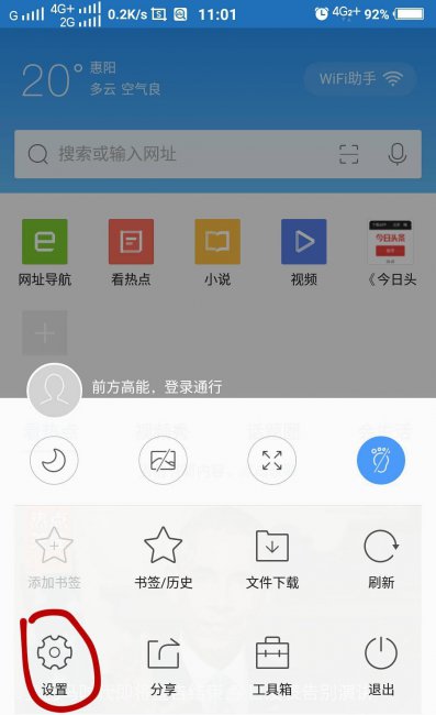 手机怎么打开ie网站设置