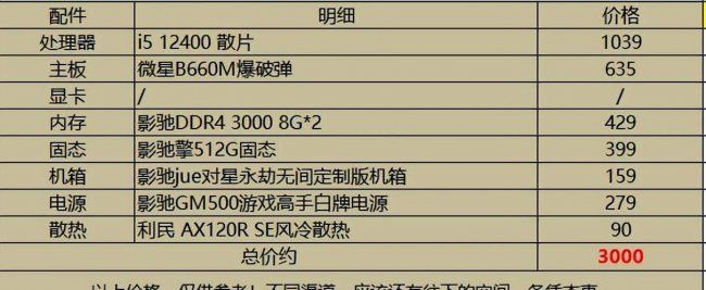 英雄联盟推荐配置要求