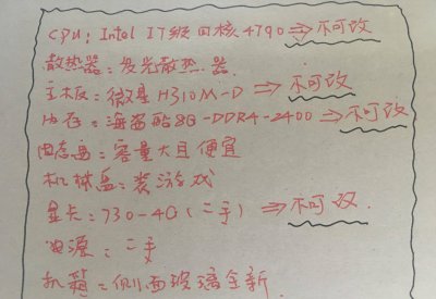 组装电脑配置清单表怎么看 5000左右的台式电脑配置推荐