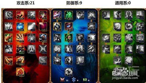 loladc符文通用天赋