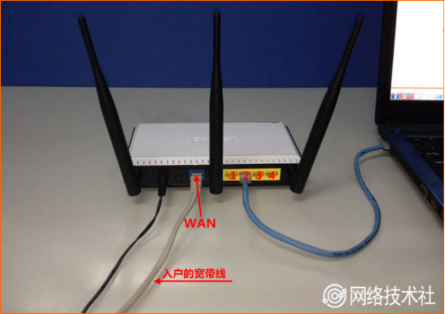 路由器后面4孔怎么插网速快