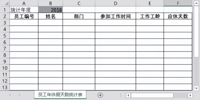 excel表格制作教程