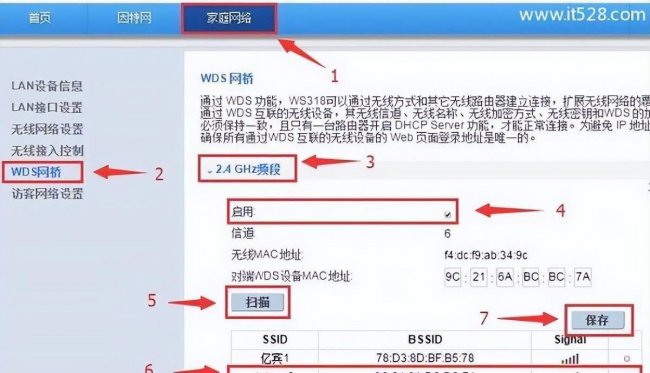 两个路由器有线桥接完美教程图解
