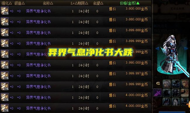 dnf异界气息净化书怎么获得
