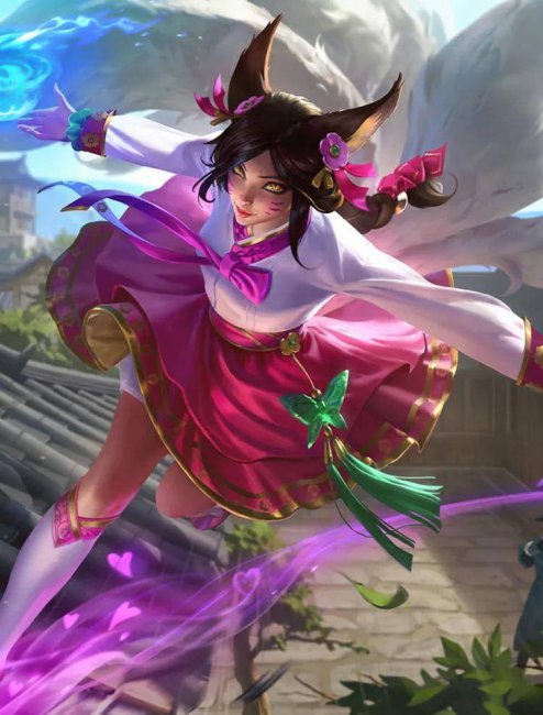 lol阿狸皮肤手感排行