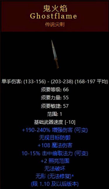 暗黑2装备库中文目录