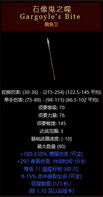 暗黑2装备库中文目录