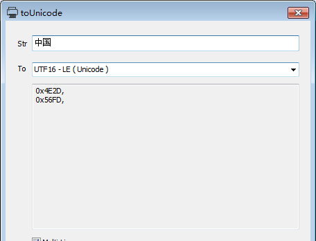 utf8编码在线转换字母