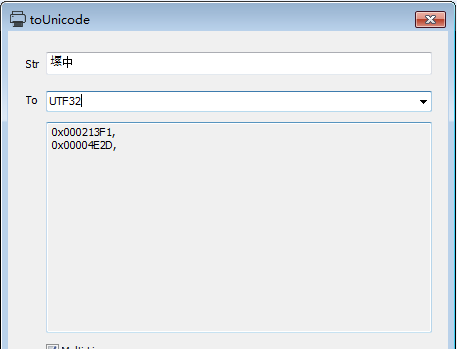 utf8编码在线转换字母