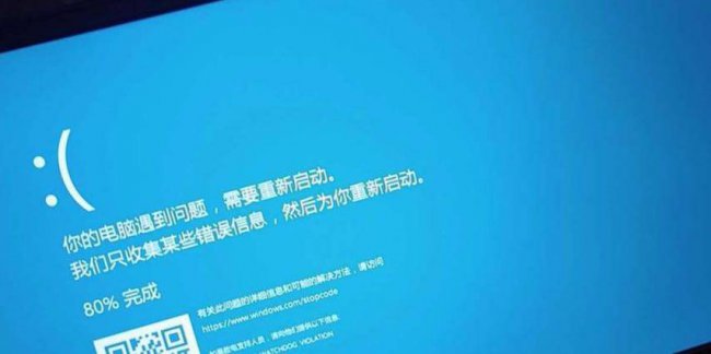 电脑偶尔蓝屏重启正常吗