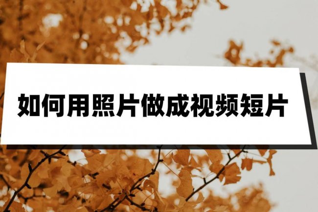 几十张照片合成短视频的软件