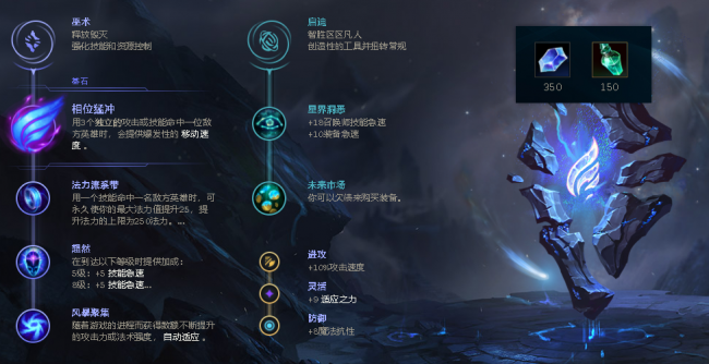 瑞兹符文天赋加点