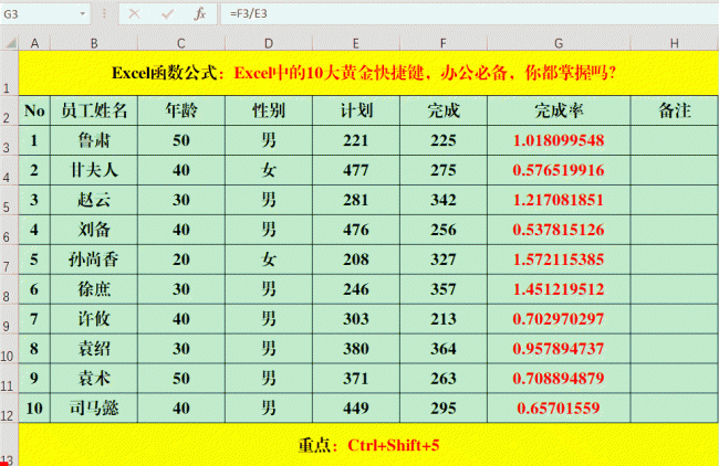excel快捷键怎么设置