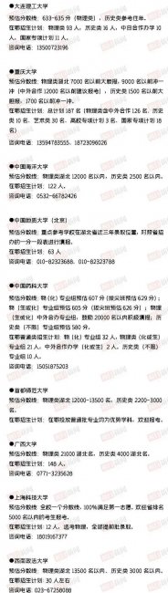 2023年大学录取分数线