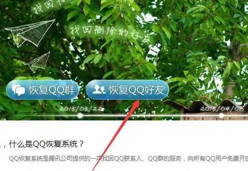 怎么恢复删除的qq好友记录