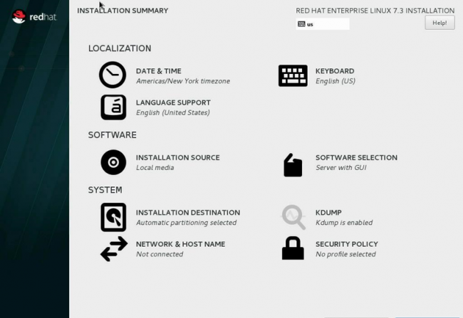 服务器linux系统安装步骤图