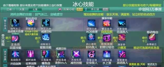 剑网3唐门技能介绍