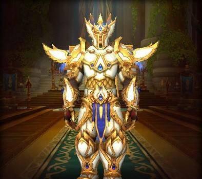 wow女圣骑士幻化武器