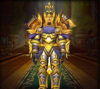 wow女圣骑士幻化武器